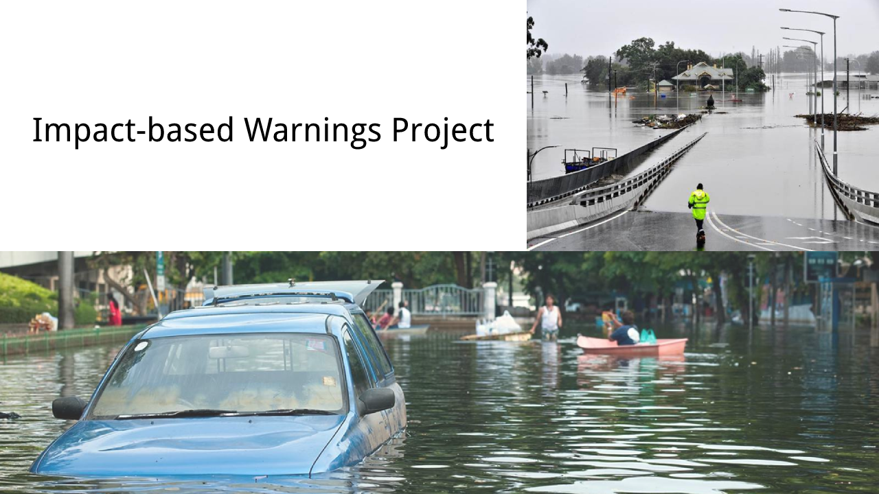Impact-based Warnings Project