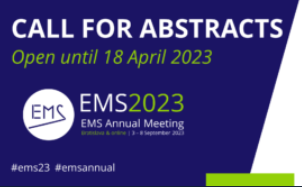 EMS2023 Call for abstracts is now open