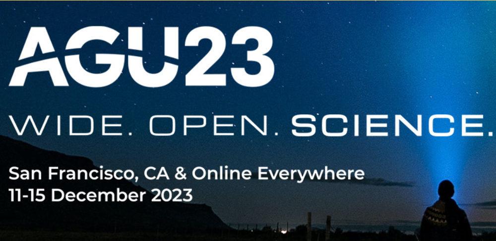 AGU23 Abstracts Submissions are open
